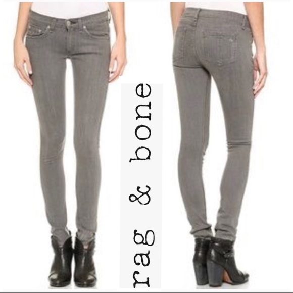⭐️ Rag & Bone Skinny Grey Jeans [1291] - Picture 1 of 9